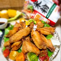 ニップン「日本の米粉」で
カラッとスパイシーチキン🍗